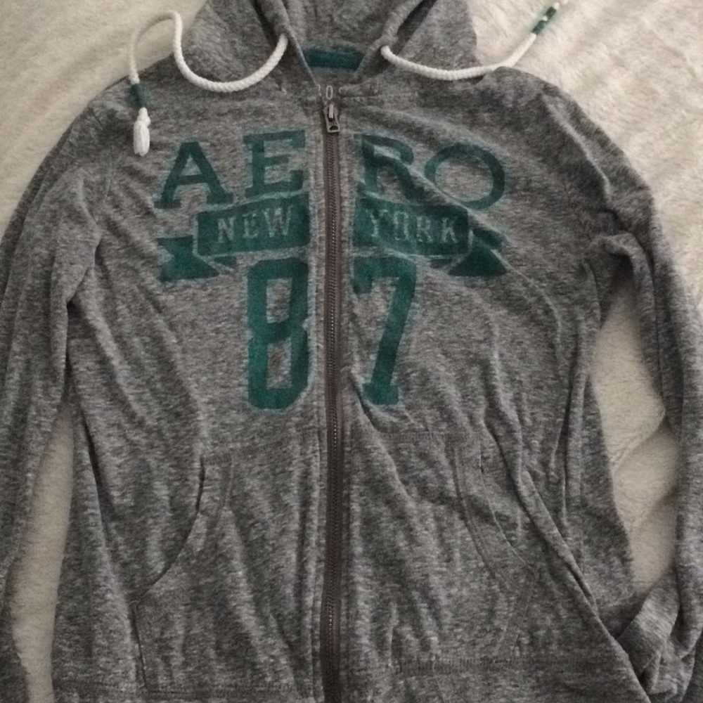 Aeropostale Thin Zip up Sweatshirt